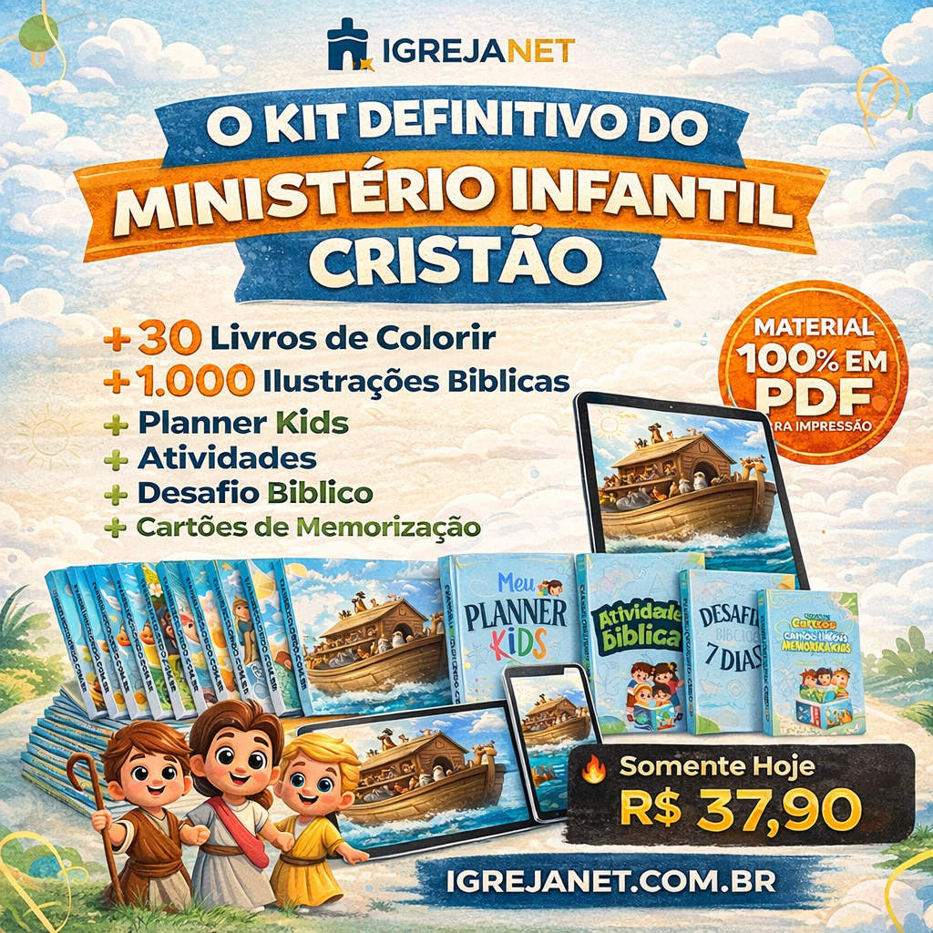 Imagem do Kit Ministério Infantil